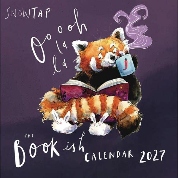 Snowtap, The Bookish Calendar 2027, Wall Calendars, Month To View, History & Literature, Gift