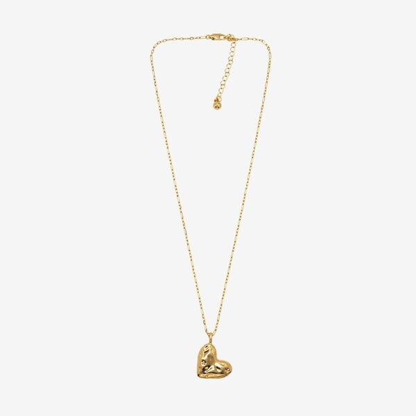 Uchi & Soto Kokoro Molten Heart Necklace