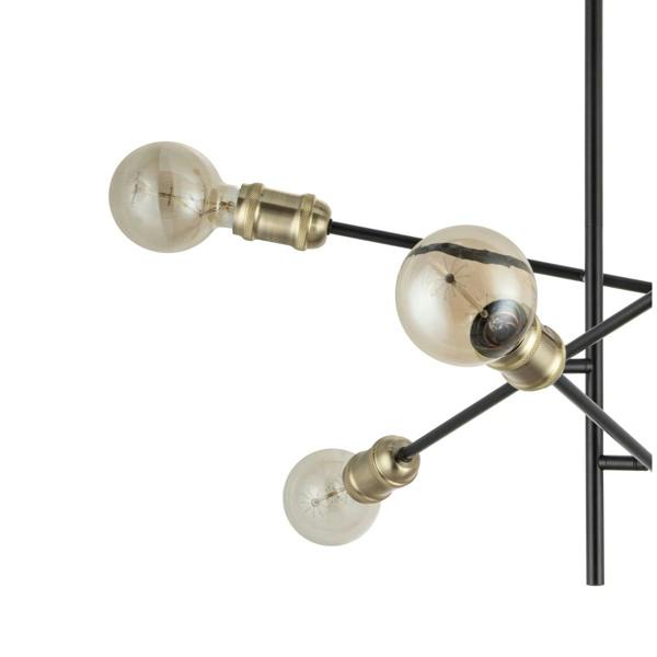 COSYLYTE Charlton 6 Light Adjustable Arm Ceiling Light