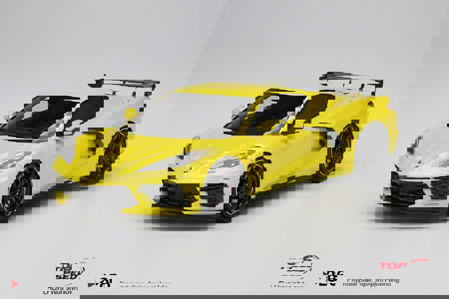 TSM Chevrolet Corvette Stingray IMSA GTLM Championship Ed Accelerate Yellow 1:18 TSM TS0389