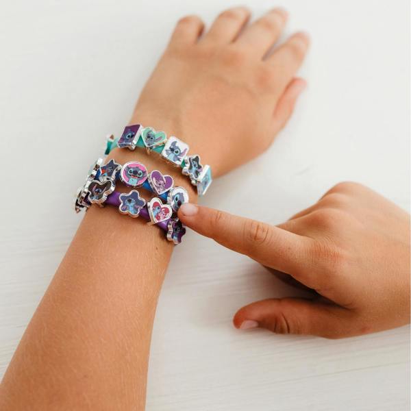 Totum Stitch 3 Bracelets with 18 Charms - Blue
