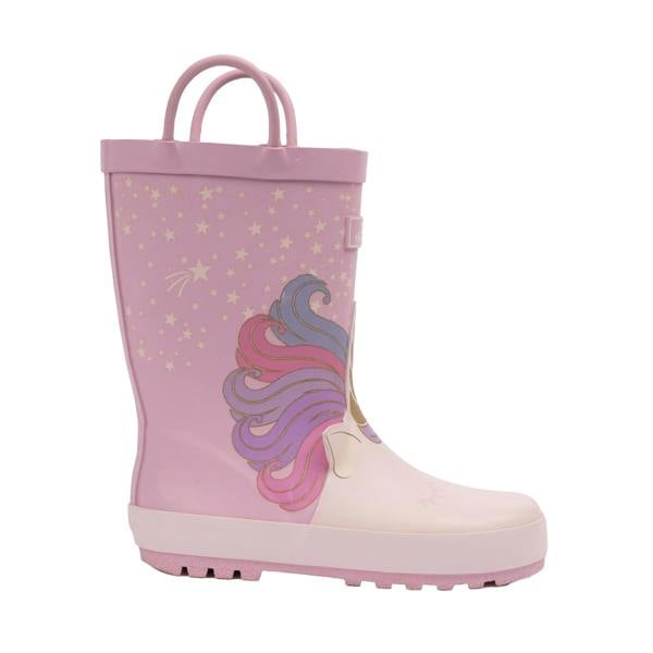 Trespass Kids Unicorn Wellington Boots - Pink