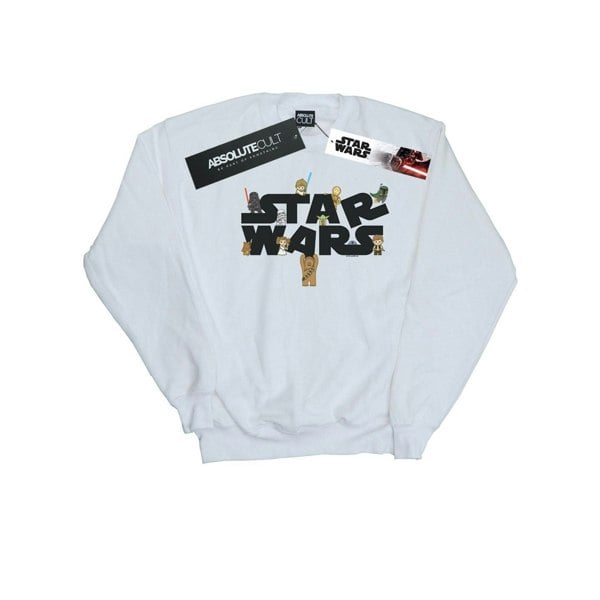 Star Wars Boys Kiddie Logo Sweatshirt - White