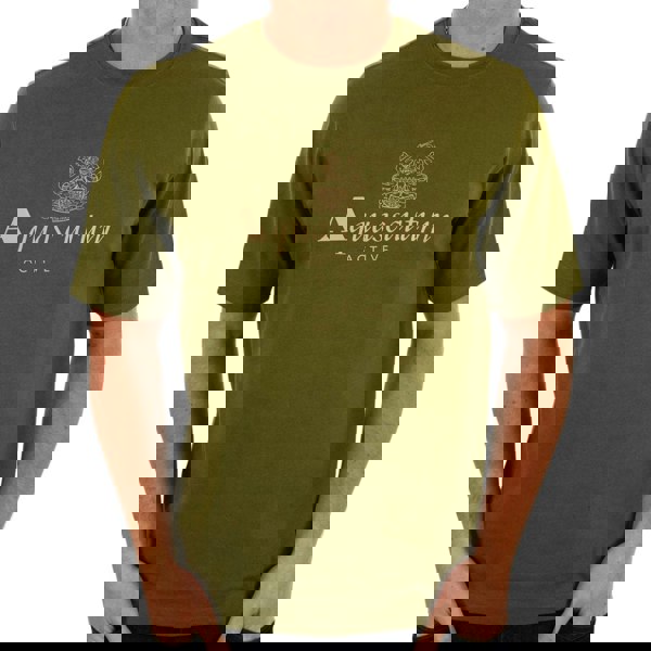 Aquascutum Active Big Logo T-Shirt Army Green L