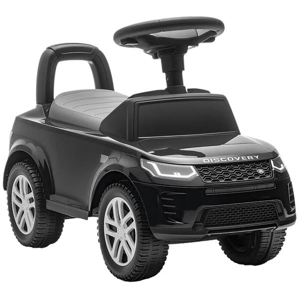 Land Rover Licensed toddler ride-on car, black, with horn and front grille, 4 wheels