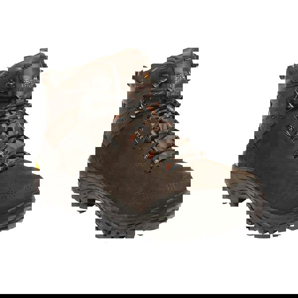 Regatta Great Outdoors Mens Burrell Leather Hiking Boots - Fawn Brown - 