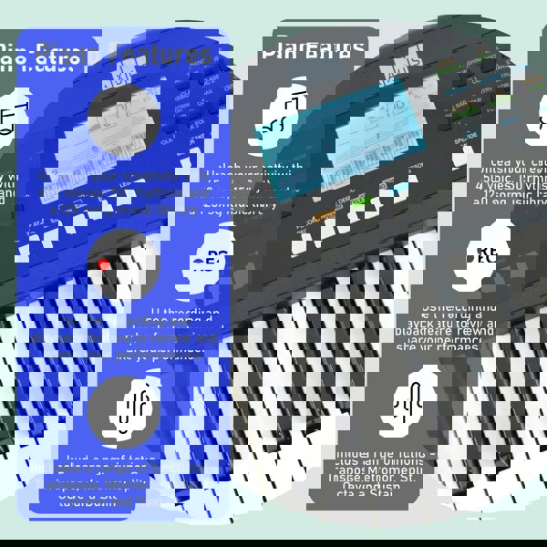 Axus 61 Note Slimline Portable Keyboard Pack