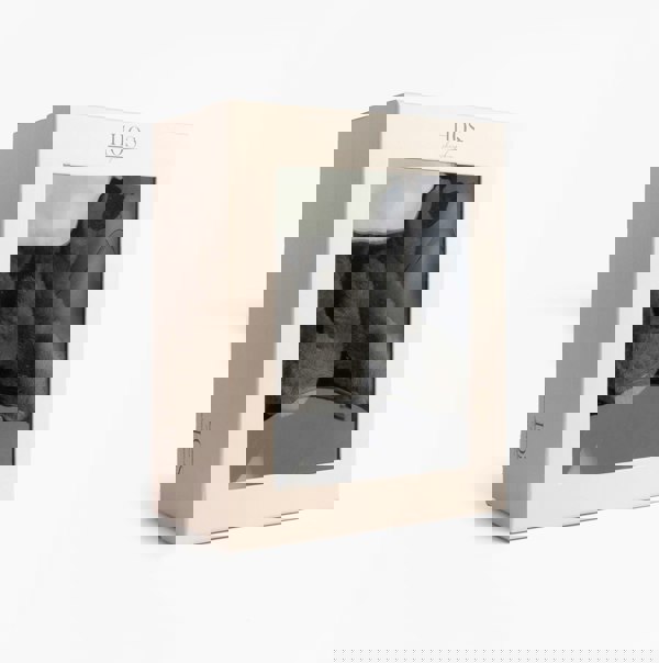 HOS Sheepskin AYLA Womens Real Sheepskin Mule Slippers Black