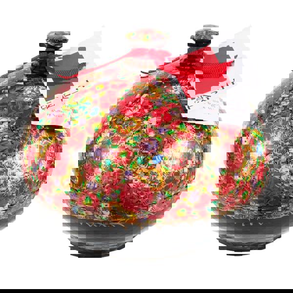 Handmade Bonbonnière Filled with Palm Oil Free Dark Chocolate Coated Coffee Beans, 130g