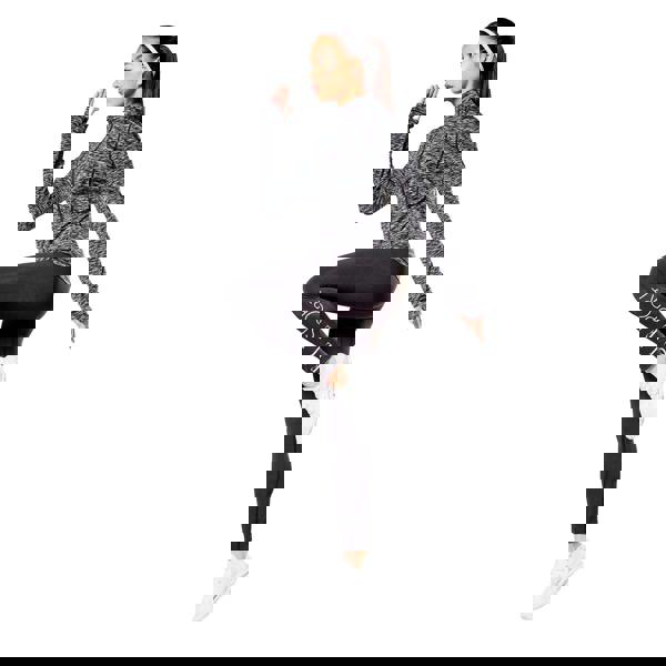 Elle Womens/Ladies Signature Patterned Jacket - Black Marl - 