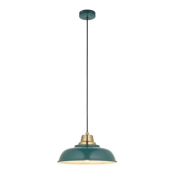 Pagazzi Lighting Bakewell Teal Ceiling Pendant