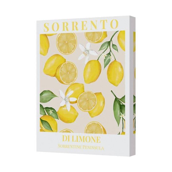 Benjamin Tate Design Sorrento Di Limone Lemon Canvas Wall Art From Sorrentine Peninsula