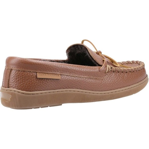 Hush Puppies Ace Leather Men's Slippers in Tan