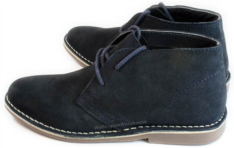 Thomas Crick Red Tape Crick Gobi Suede Leather Mens Desert Lace Up Chukka Boots