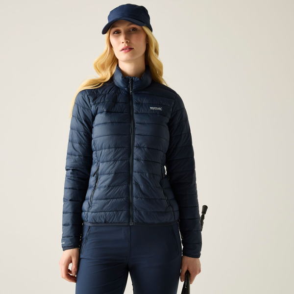 Regatta Womens Hillpack II Insulated Padded Jacket - Navy