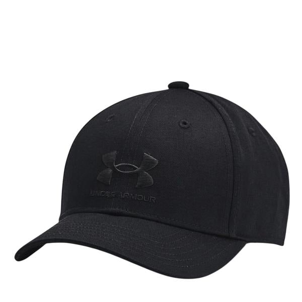 Under Armour Childrens/Kids Logo Adjustable Baseball Cap - Triple Black - 