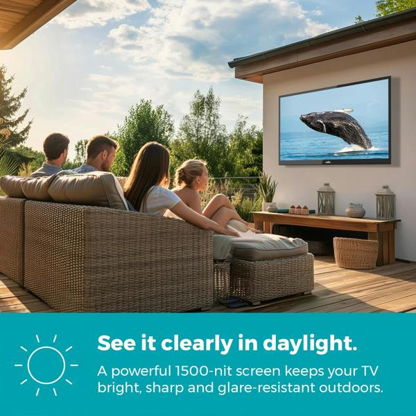 Cello 65 inch 4K UHD Smart Samsung Plus Outdoor TV