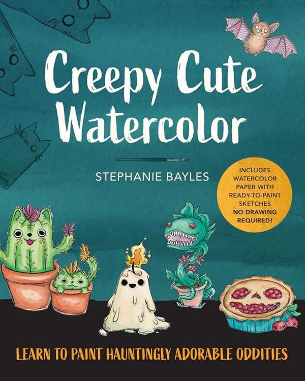 Creepy Cute Watercolor
