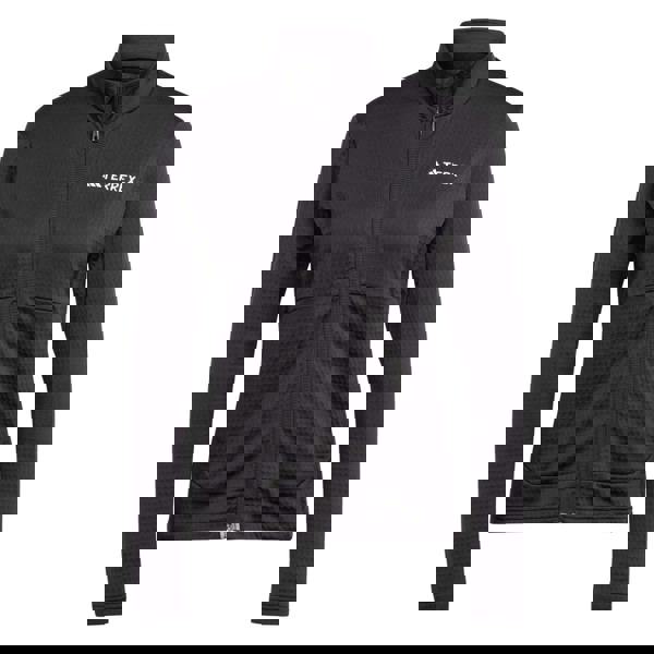 Adidas Womens/Ladies Terrex Multi Lightweight Full Zip Fleece Jacket - Black