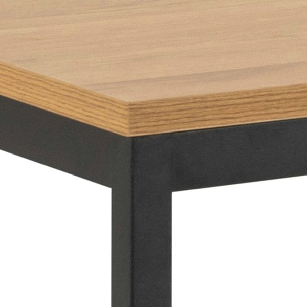 Furniture To Go Seaford Dining Table in Black & Oak