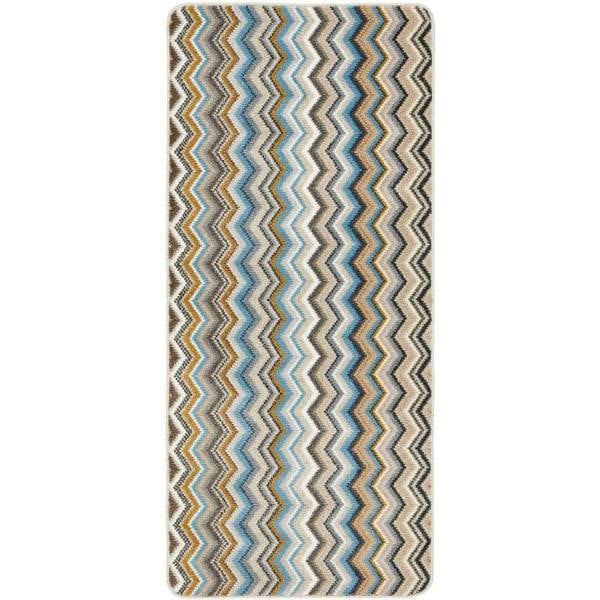 The Rugs Candy Washable Indoor Mat: Stylish Chevron Design