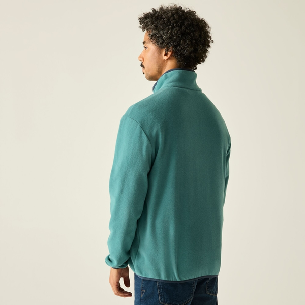 Regatta Mens Frankie Full Zip Fleece Jacket - Arctic/Navy