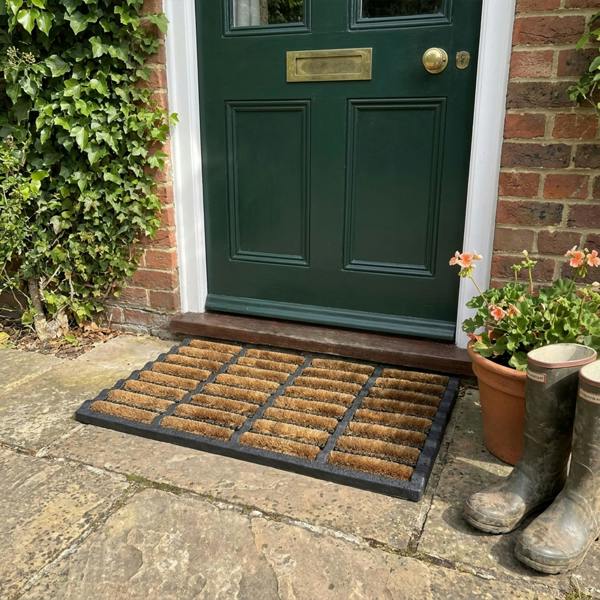 Nicoman Rubber and Coir Scraper Door Mat