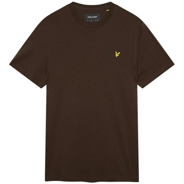 Lyle & Scott Branded Chest Logo T-Shirt - Sediment