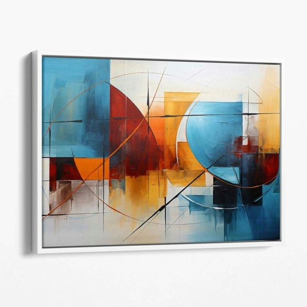 Artze Wall Art Abstract Art Print of Painting 'Congressional Unity" Canvas