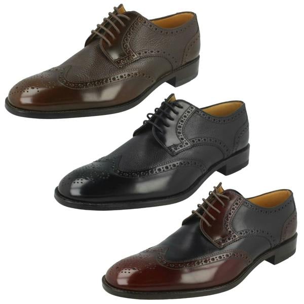 Loake Mens Loake Lace Up Brogue Shoes Arlington