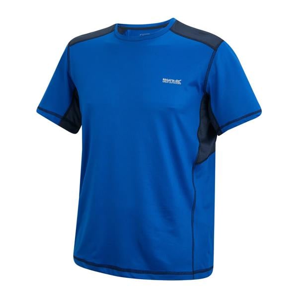 Regatta Mens Virda T-Shirt - Olympian Blue/Navy - 