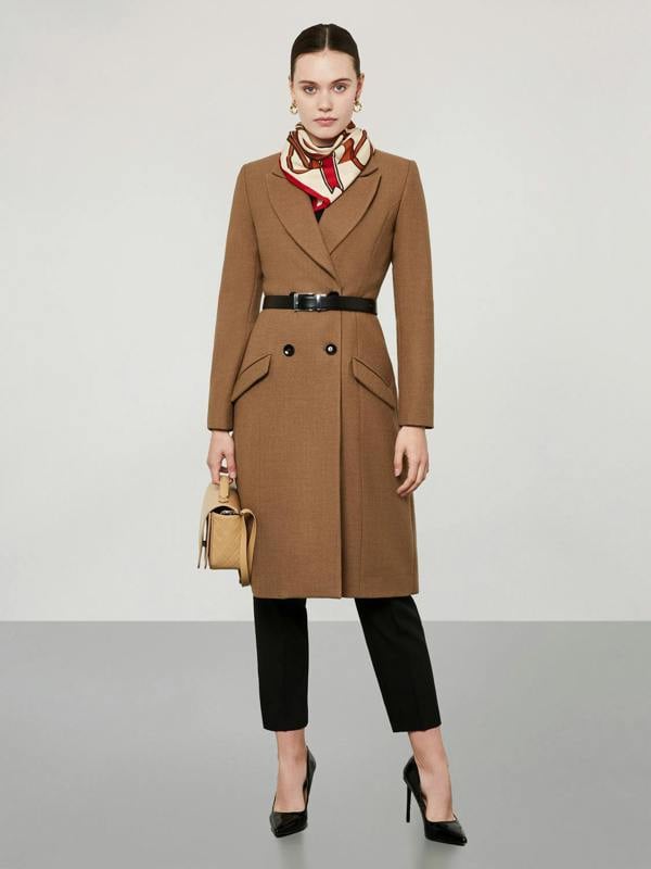 Classic Double Breasted Coat