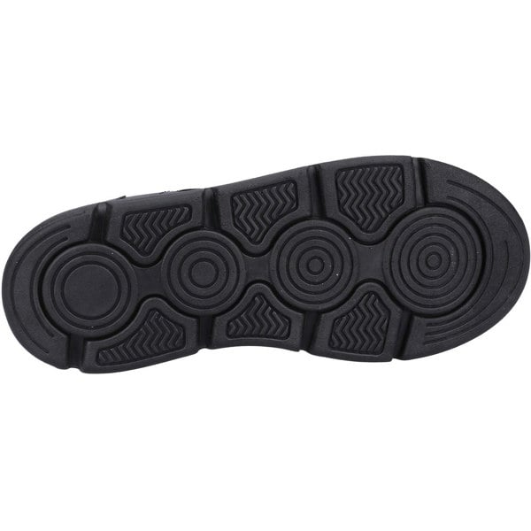 Hush Puppies Adrian SNR Leather Boys's Black Shoes