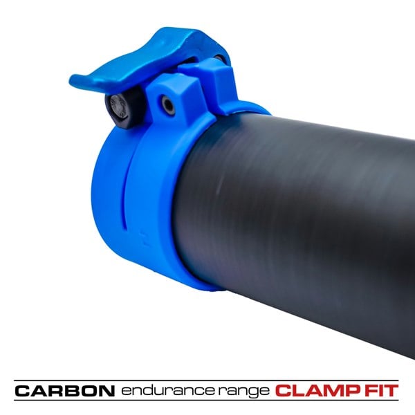 Clamped Carbon Fibre Gutter Vacuum Pole Kits (51mm Diameter) 20ft-40ft