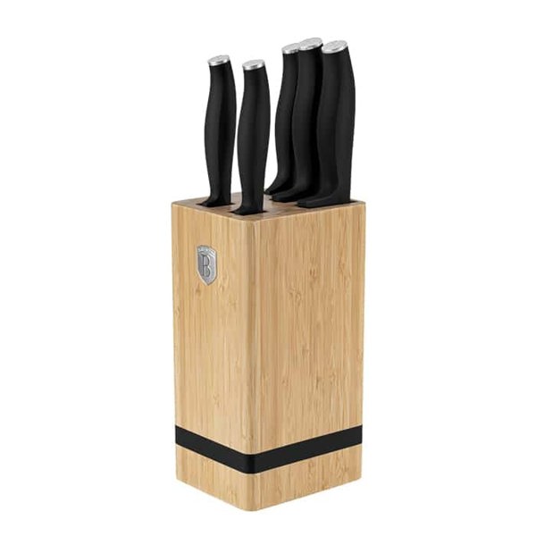 Berlinger Haus BH2971 6-Piece Knife Set with Bamboo Stand
