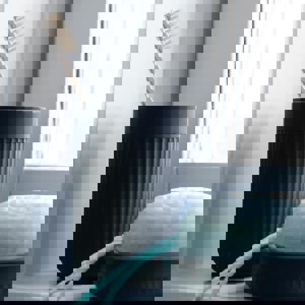 BESLAGSBODEN Freestanding Black Round Soap Dish 12.2cm (4.8") Diameter Wave Style Polyresin Soap Tray for Bath Shower Bathroom