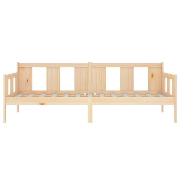 Berkfield Day Bed Solid Wood Pine 90x200 cm