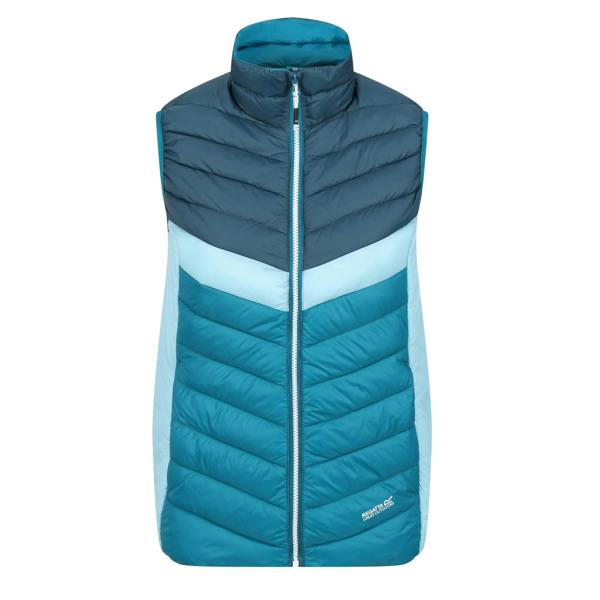 Regatta Womens/Ladies Harrock II Baffled Gilet - Gulfstream/Reflecting Lake