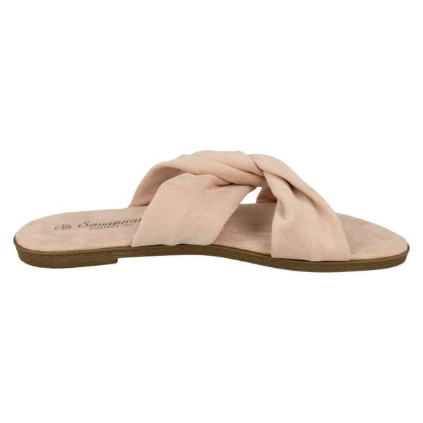 Savannah Ladies Savannah Strappy Mule Sandals F00366