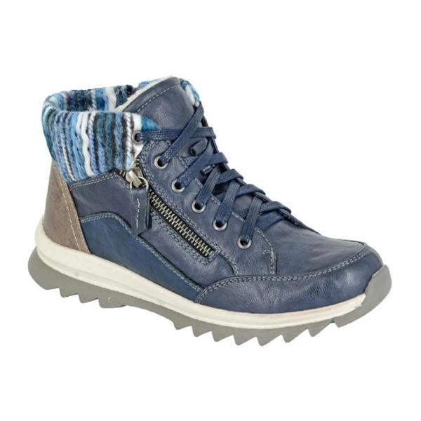 Cipriata Womens/Ladies Erte Boots - Navy - 