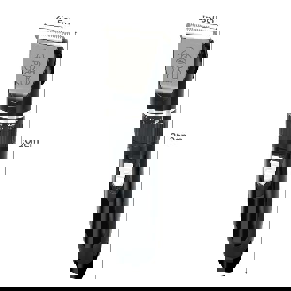 Skylos Pet Clipper Cat Dog Grooming Trimmer Shaver Cordless Rechargeable Kit