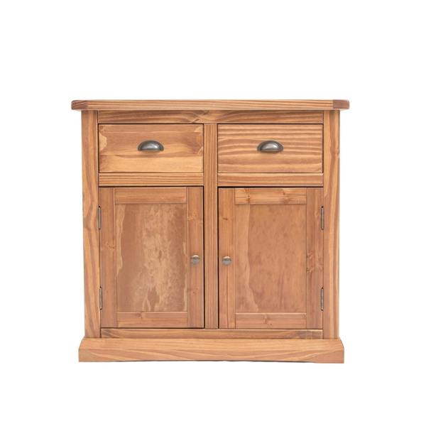 Cabinet Bits Tirolo Lacquered 2 Drawer 2 Door Sideboard Brass Cup Handle