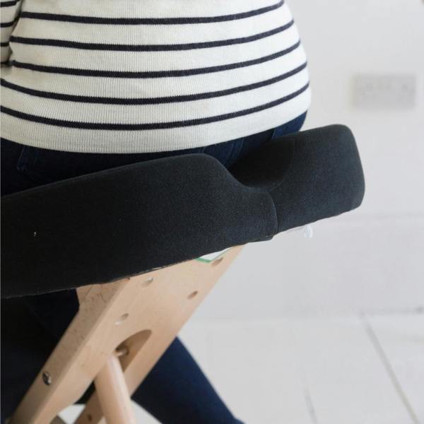 Coccyx Memory Foam Kneeling Chair - Putnams posture designer interiors