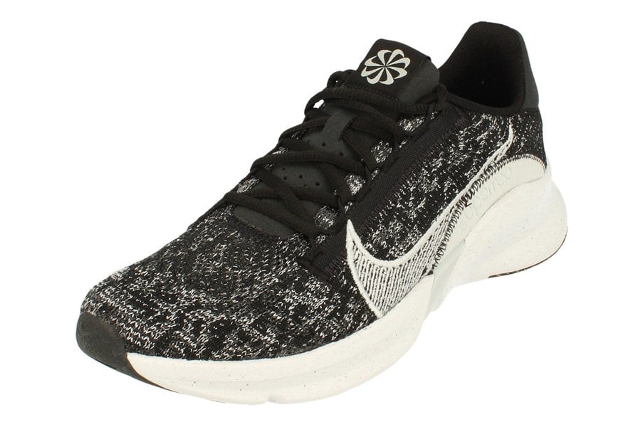 Nike Mens Superrep Go 3 Nn Fk Mens Trainers Dh3394  010 - Black Pure Platinum Anthracite 010 - Photo 0