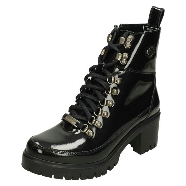 Harley Davidson Ladies Harley Davidson Heeled Ankle Boots Kenwood
