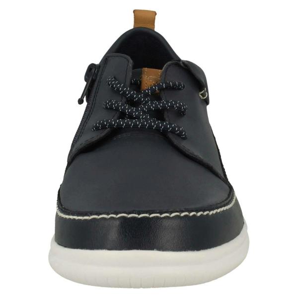 Clarks Boys Clarks Elasticated Lace Detailed Shoes Cloud Blaze