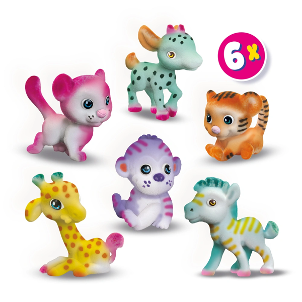 SES Creative Blow airbrush pens - Safari animals 6x
