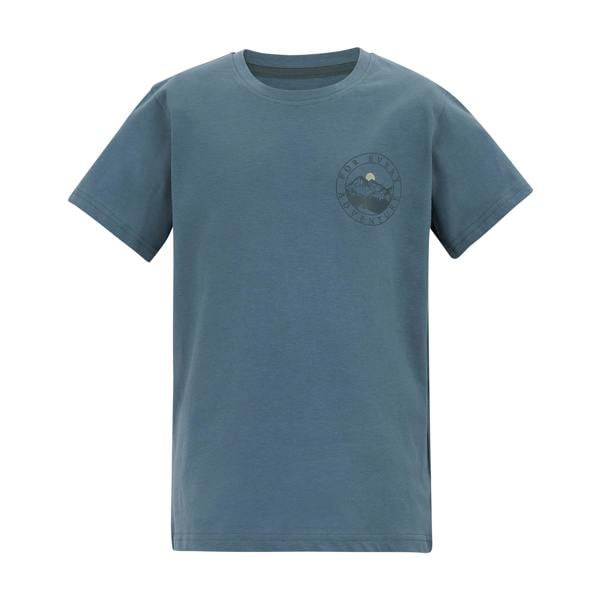 Regatta Childrens/Kids Bosley For Every Adventure Moon Mountain T-Shirt - China Blue