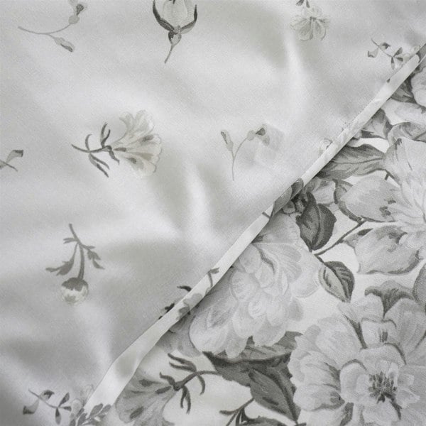 Catherine Lansfield Elinda Floral Grey Duvet Cover Set