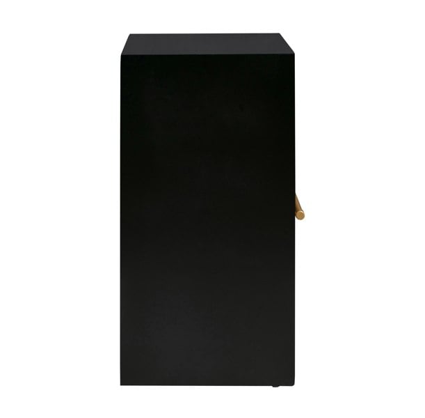 Furniture Edit Libre Black Nightstand Bedside Table